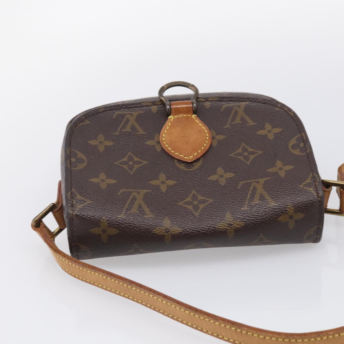 LOUIS VUITTON Monogram Saint Cloud PM Shoulder Bag M51244 LV Auth BA17017