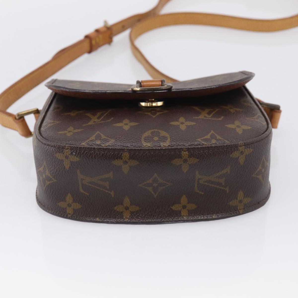 LOUIS VUITTON Monogram Saint Cloud PM Shoulder Bag M51244 LV Auth BA17017