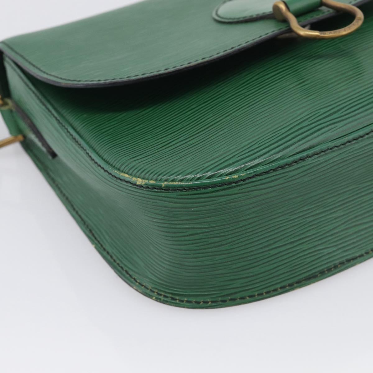 LOUIS VUITTON Epi Saint Cloud GM Shoulder Bag Green M52194 LV Auth BA17026