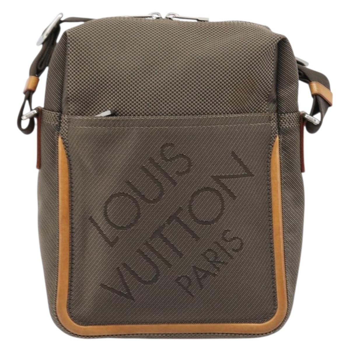LOUIS VUITTON Damier Geant Sitadan Shoulder Bag Tail M93041 LV Auth BA17036