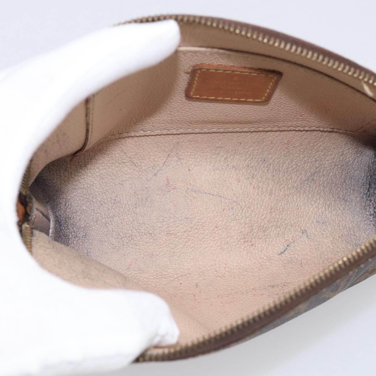 LOUIS VUITTON Monogram Pochette Cosmetic PM Pouch M47515 LV Auth BA17041
