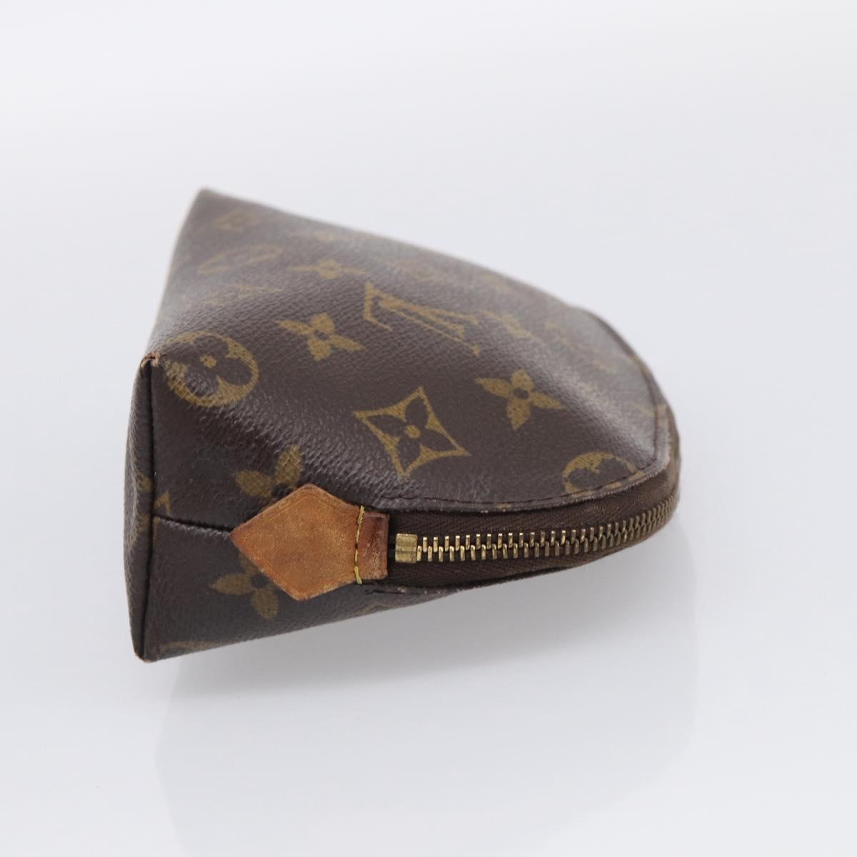 LOUIS VUITTON Monogram Pochette Cosmetic PM Pouch M47515 LV Auth BA17041