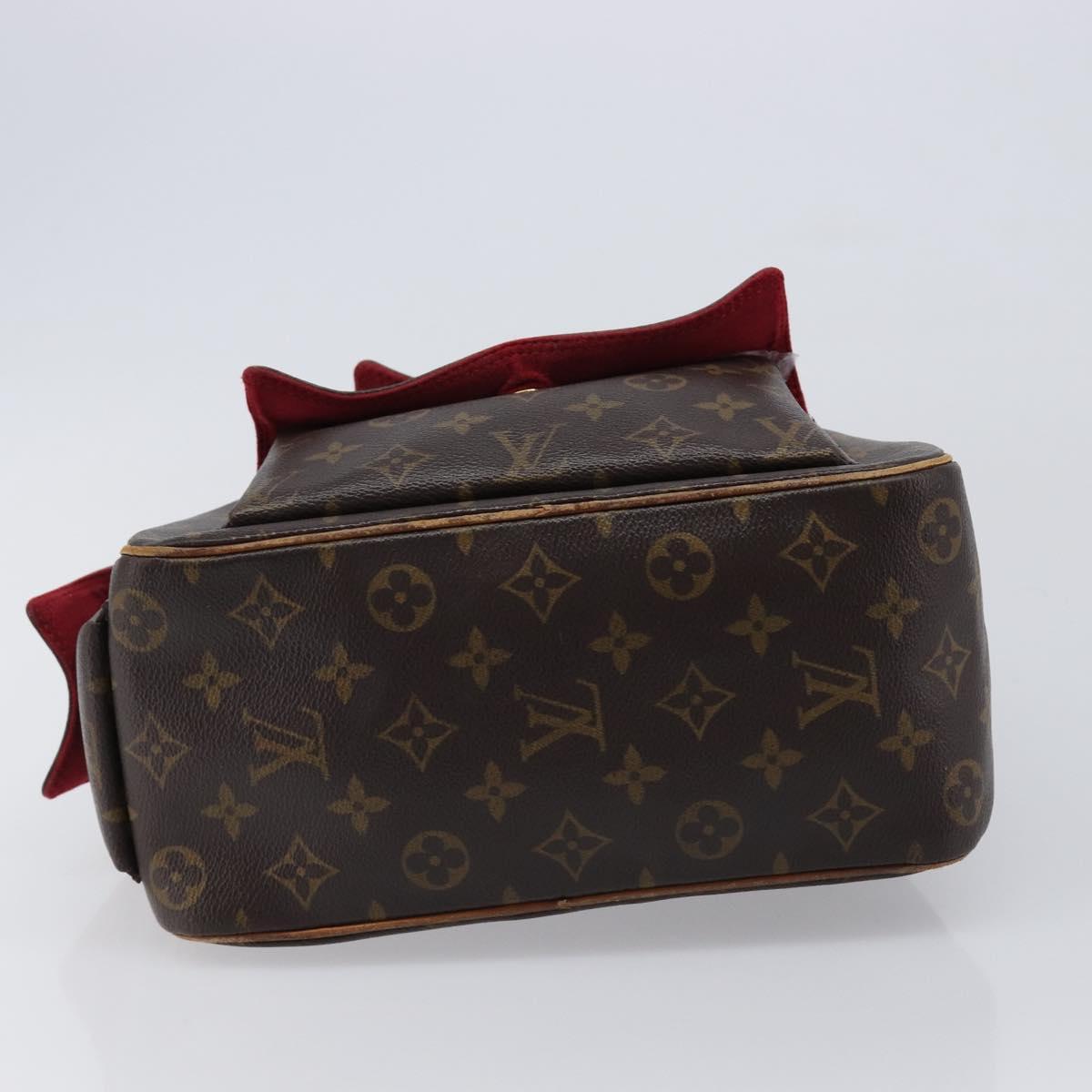 LOUIS VUITTON Monogram Exsantricite Hand Bag M51161 LV Auth BA17043