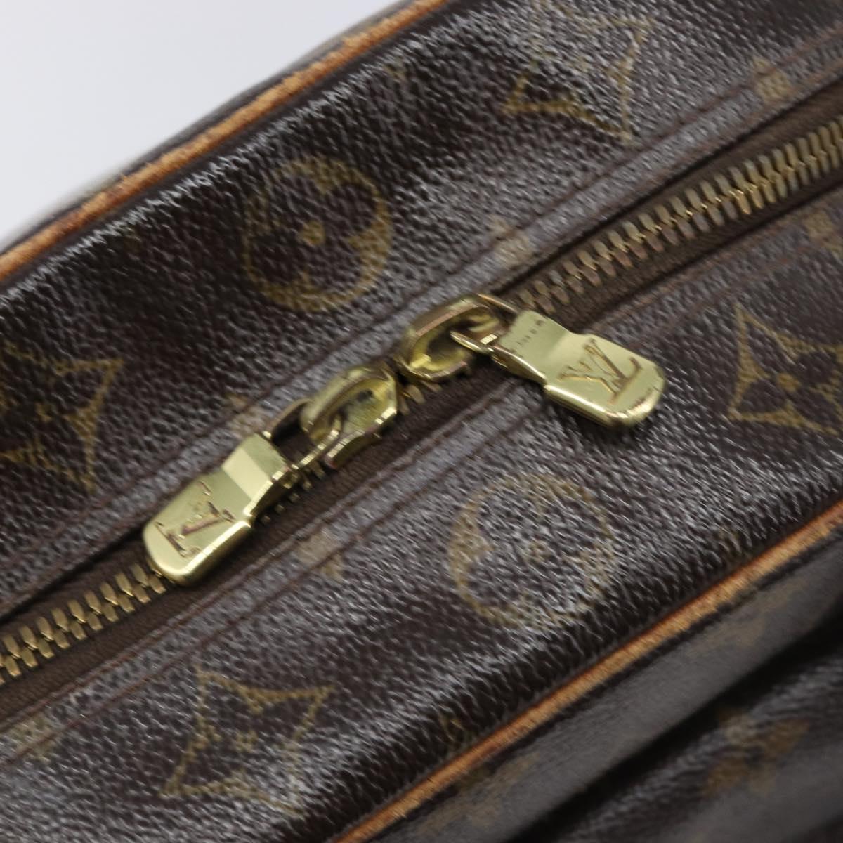 LOUIS VUITTON Monogram Exsantricite Hand Bag M51161 LV Auth BA17043