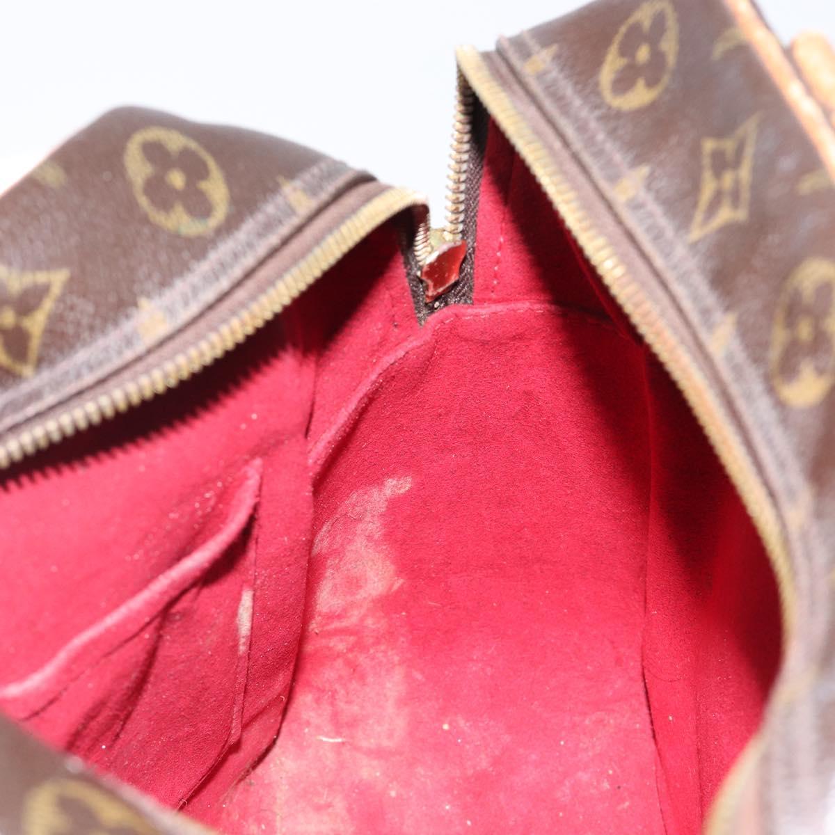 LOUIS VUITTON Monogram Exsantricite Hand Bag M51161 LV Auth BA17043