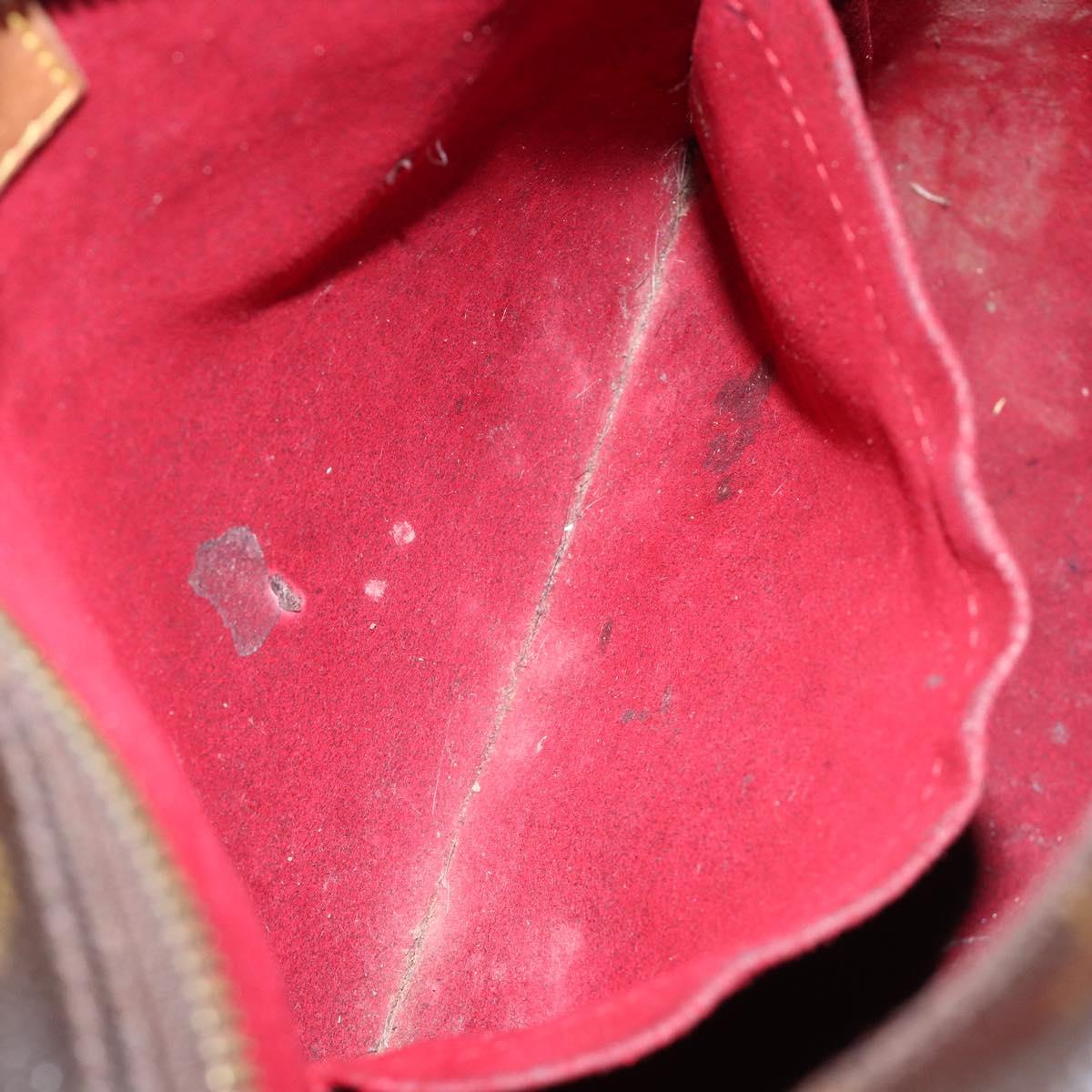 LOUIS VUITTON Monogram Exsantricite Hand Bag M51161 LV Auth BA17043