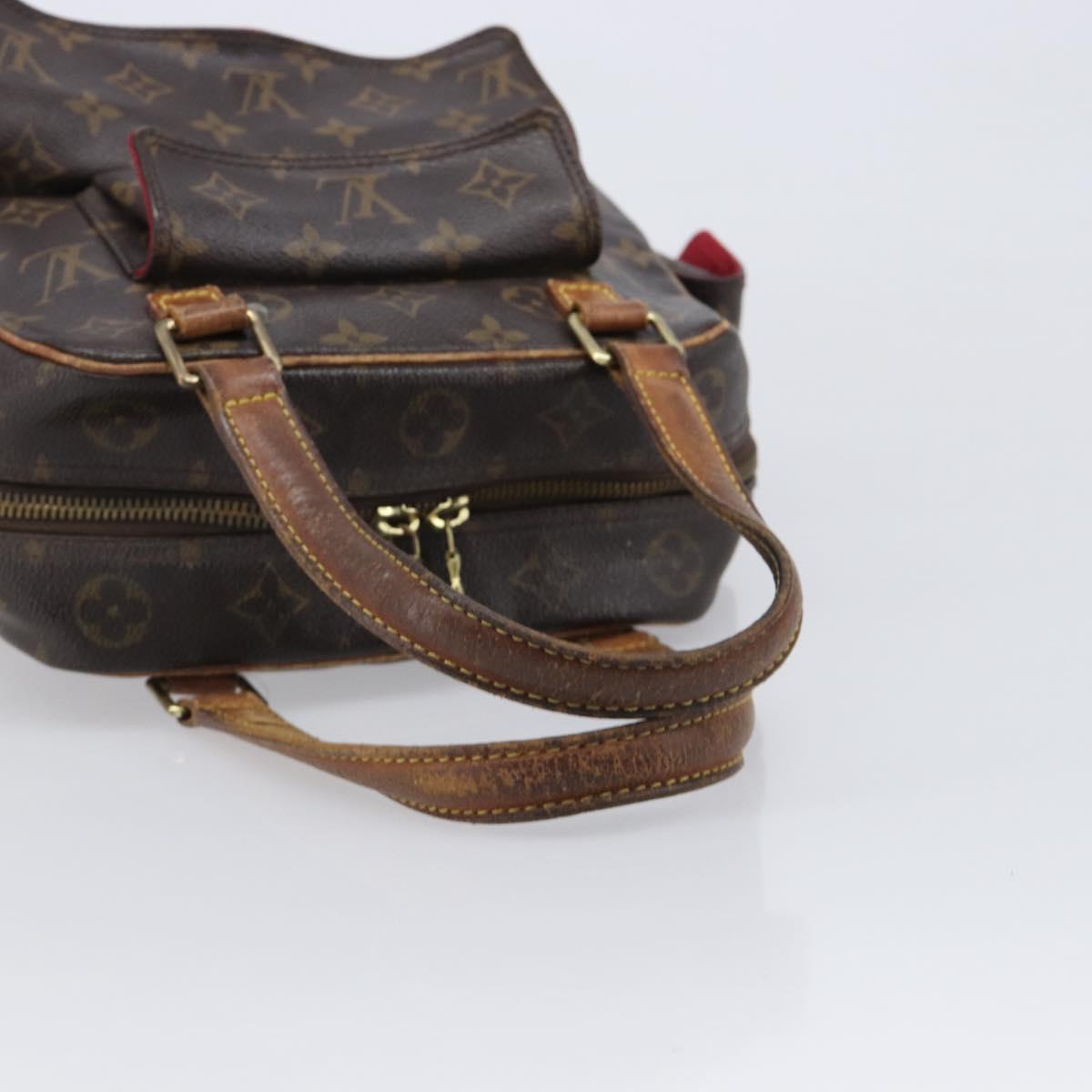 LOUIS VUITTON Monogram Exsantricite Hand Bag M51161 LV Auth BA17043