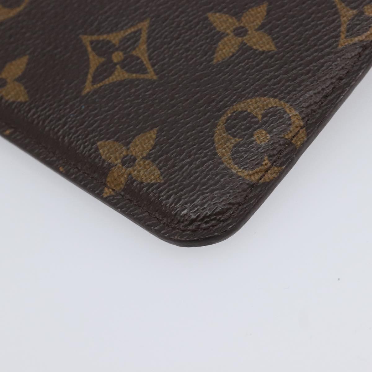 LOUIS VUITTON Monogram Etui lunet MM Glasses Case M66544 LV Auth BA17065A