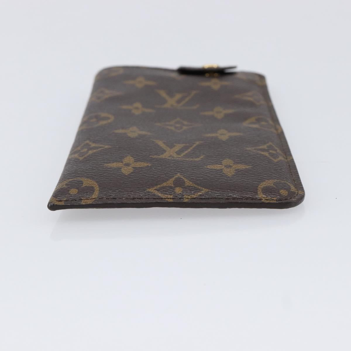 LOUIS VUITTON Monogram Etui lunet MM Glasses Case M66544 LV Auth BA17065A