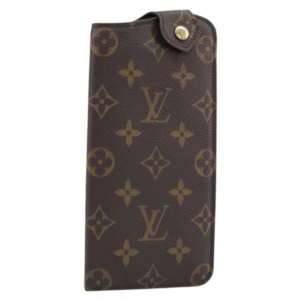 LOUIS VUITTON Monogram Etui lunet MM Glasses Case M66544 LV Auth BA17066A