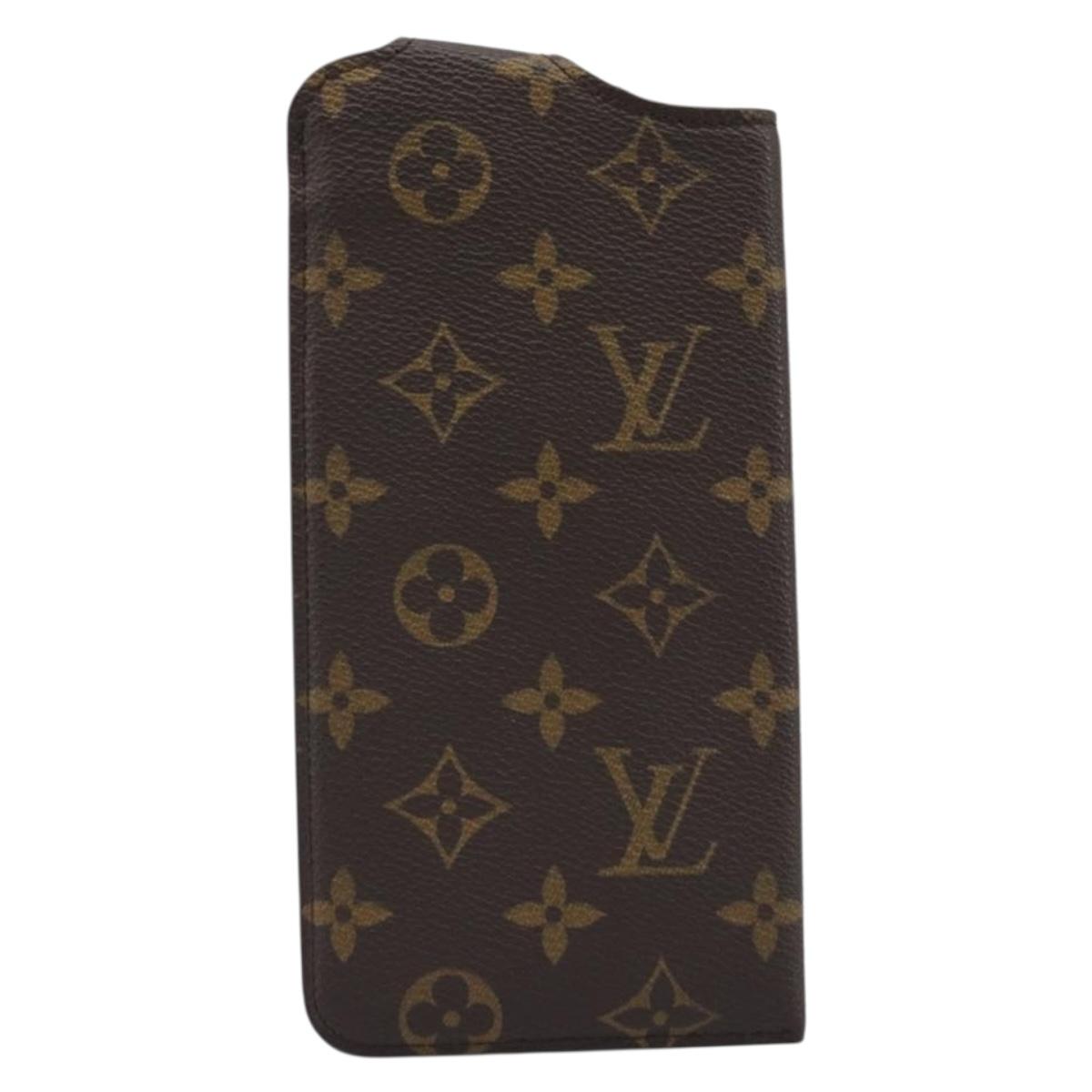LOUIS VUITTON Monogram Etui lunet MM Glasses Case M66544 LV Auth BA17066A