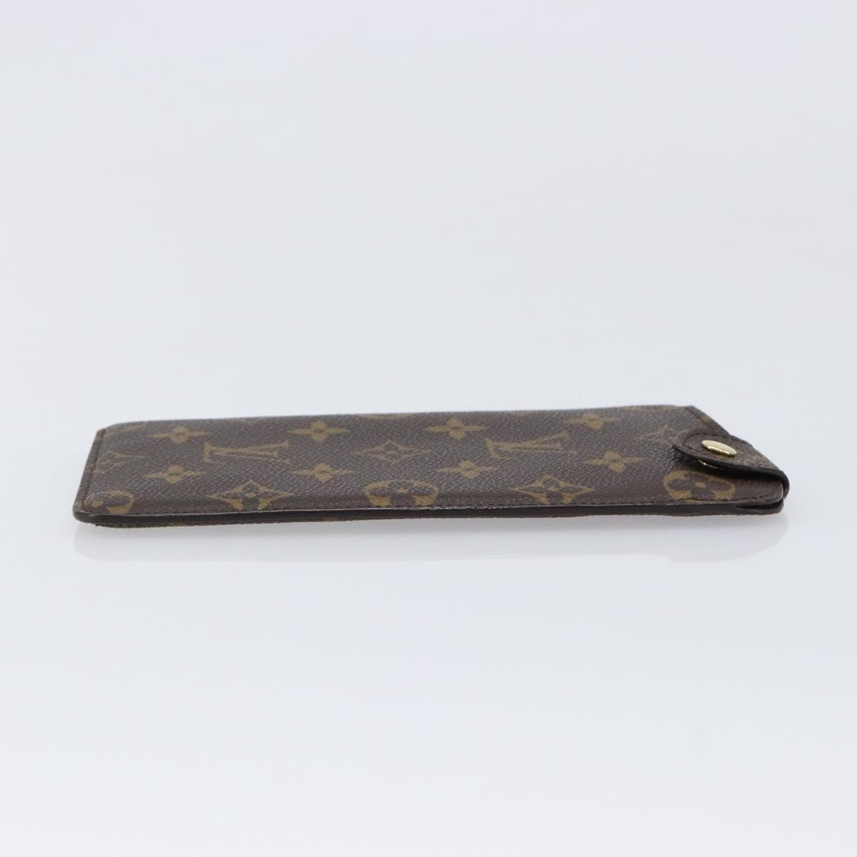 LOUIS VUITTON Monogram Etui lunet MM Glasses Case M66544 LV Auth BA17066A