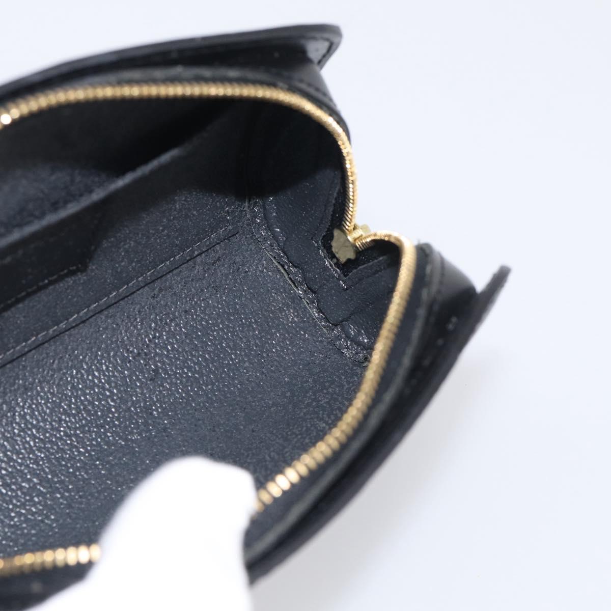 LOUIS VUITTON Epi Dauphine PM Pouch Black M48442 LV Auth BA17069
