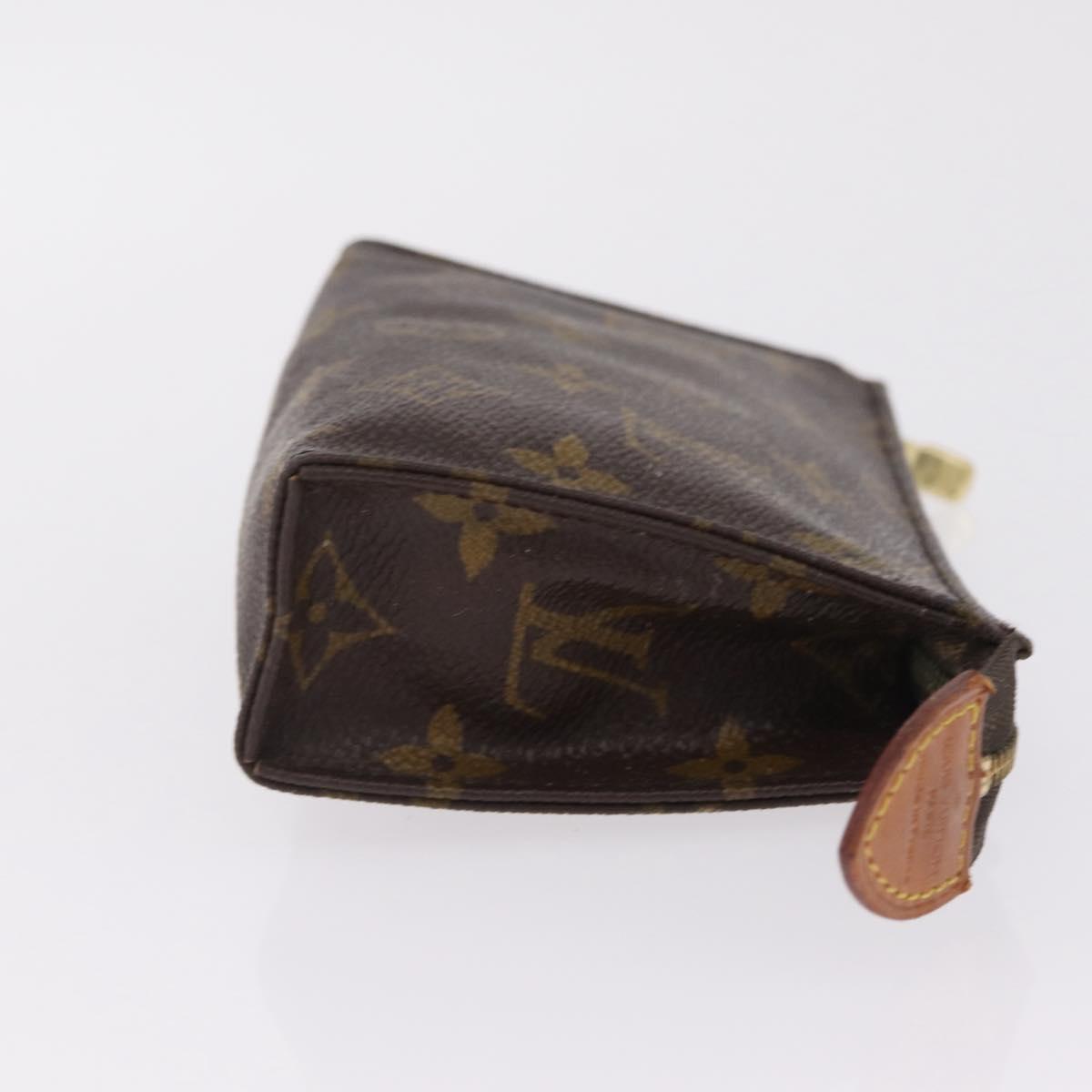 LOUIS VUITTON Monogram Poche Toilette 15 Pouch M47546 LV Auth BA17079