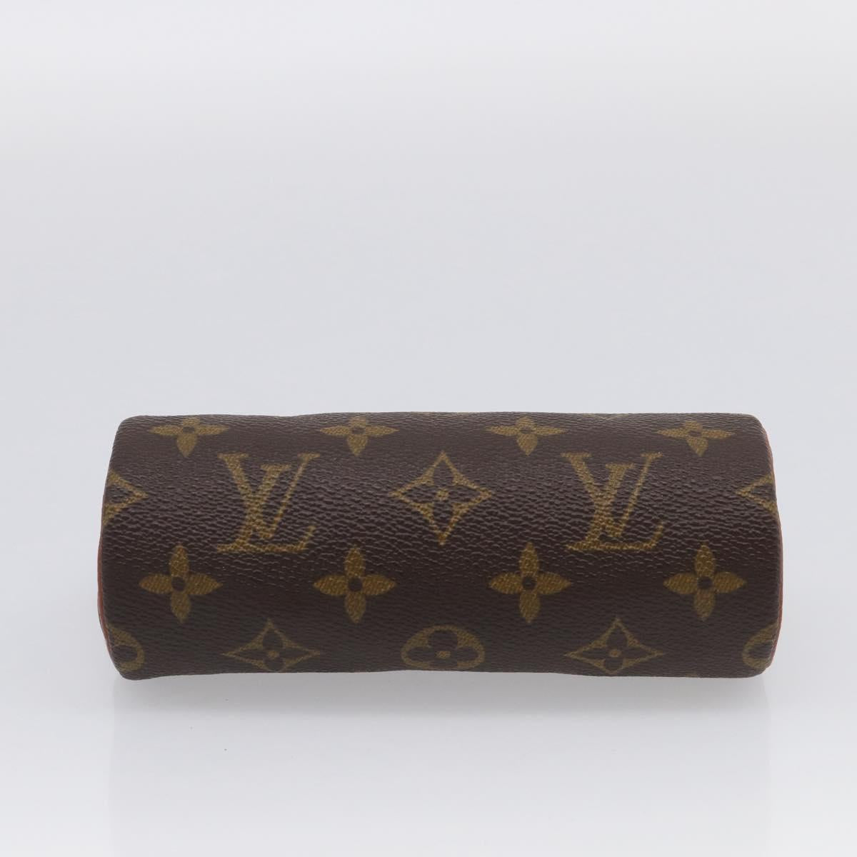 LOUIS VUITTON Monogram Papillon Pouch LV Auth BA17086