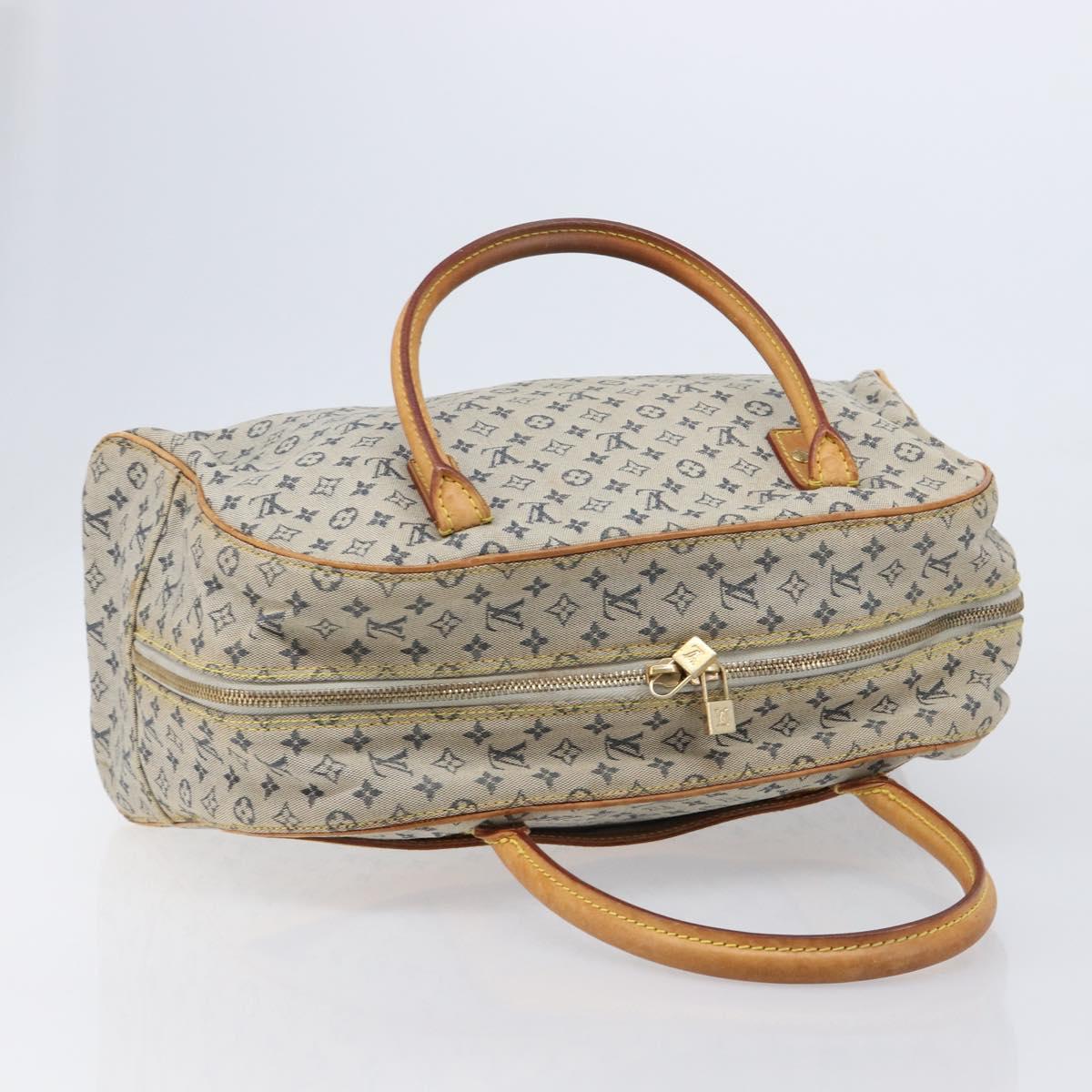 LOUIS VUITTON Monogram Mini Marie Hand Bag Blue M92003 LV Auth BA17092