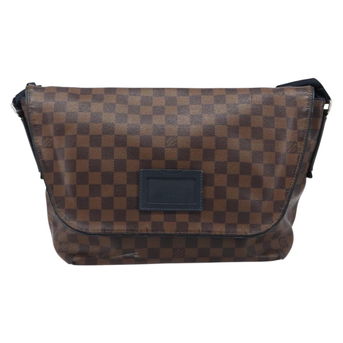 LOUIS VUITTON Damier Ebene Sprinter MM Shoulder Bag N41254 LV Auth BA17094
