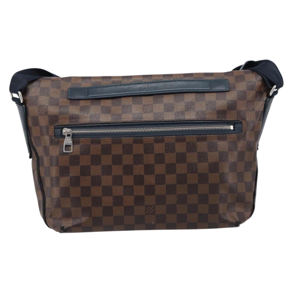 LOUIS VUITTON Damier Ebene Sprinter MM Shoulder Bag N41254 LV Auth BA17094