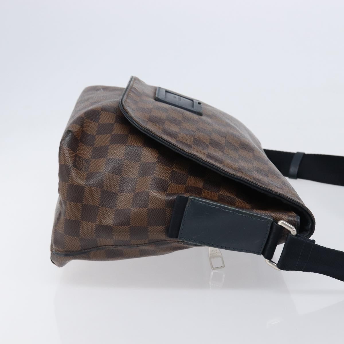 LOUIS VUITTON Damier Ebene Sprinter MM Shoulder Bag N41254 LV Auth BA17094