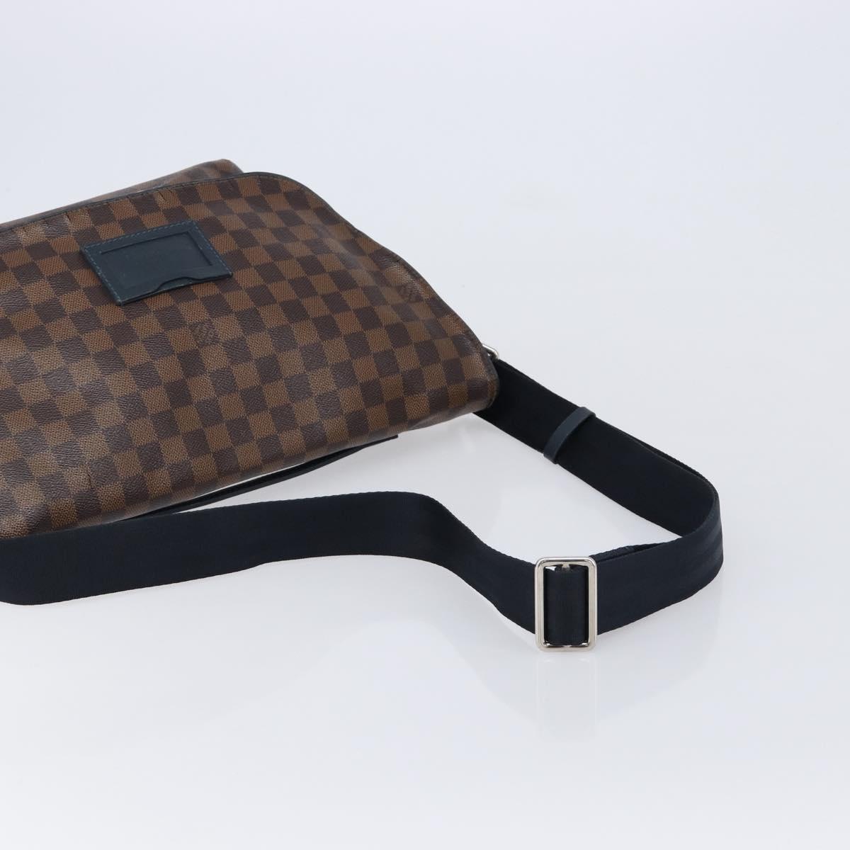 LOUIS VUITTON Damier Ebene Sprinter MM Shoulder Bag N41254 LV Auth BA17094