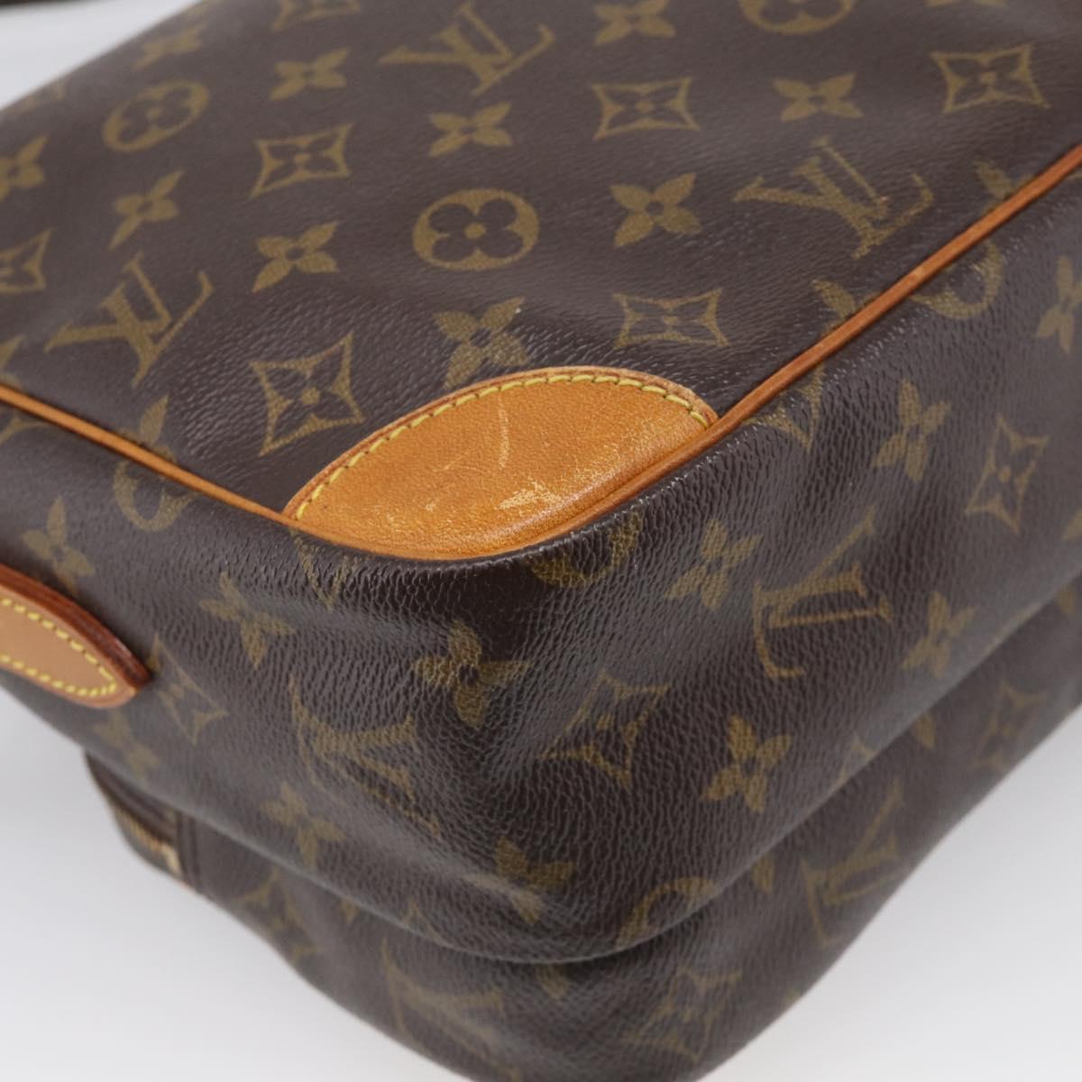 LOUIS VUITTON Monogram Nile Shoulder Bag M45244 LV Auth BA17097