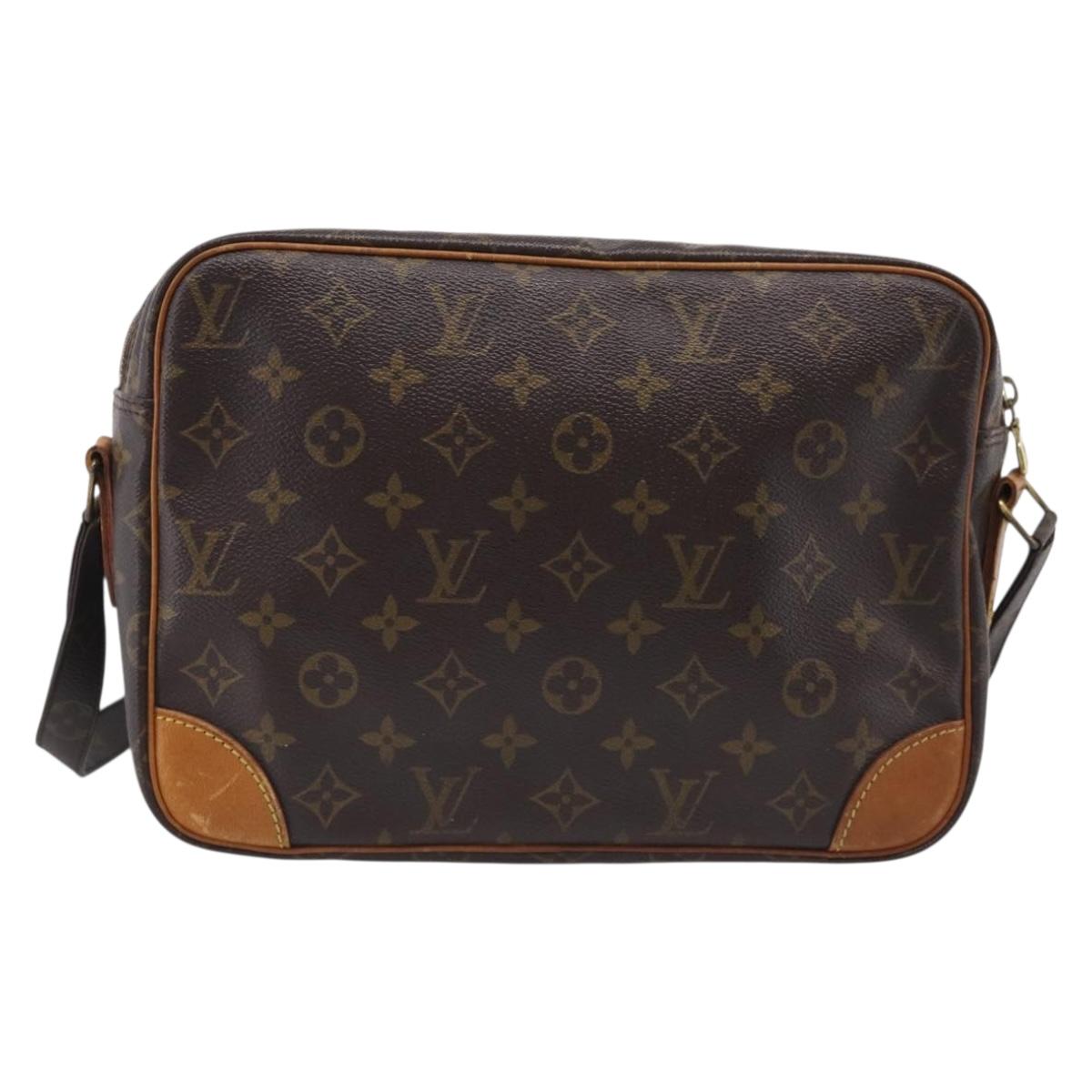 LOUIS VUITTON Monogram Nile Shoulder Bag M45244 LV Auth BA17097