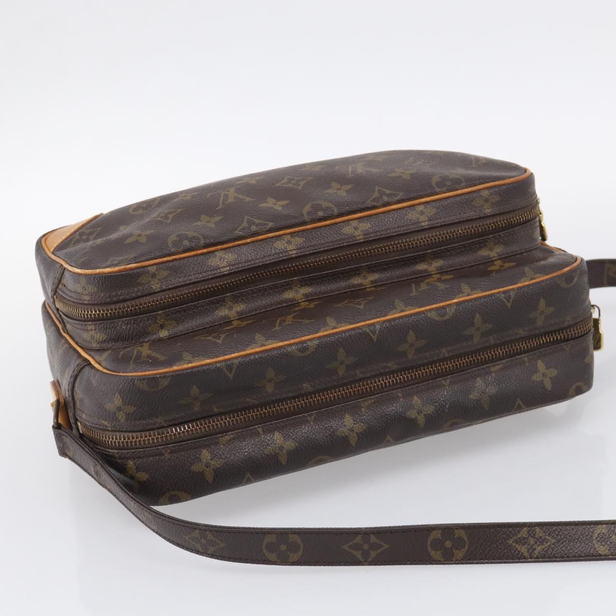 LOUIS VUITTON Monogram Nile Shoulder Bag M45244 LV Auth BA17097