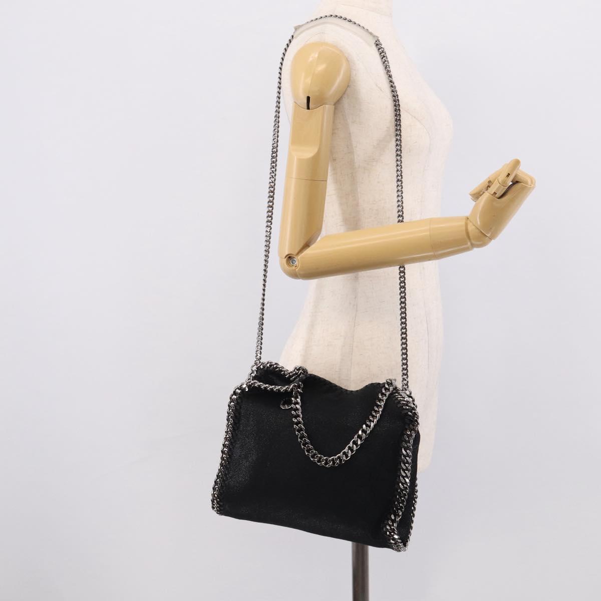Stella McCartney Falabella Chain Hand Bag Polyester 2way 371223 Auth BA17098A