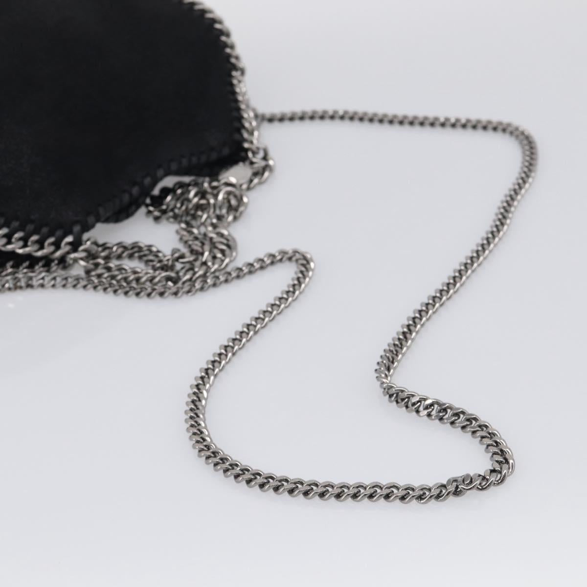 Stella McCartney Falabella Chain Hand Bag Polyester 2way 371223 Auth BA17098A