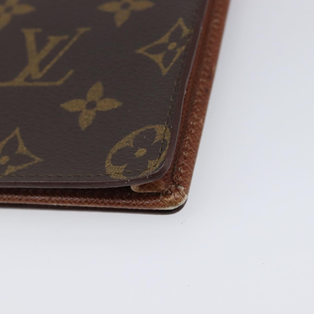 LOUIS VUITTON Monogram Vernis Pouch Wallet 3 Set Red LV Auth BA17115