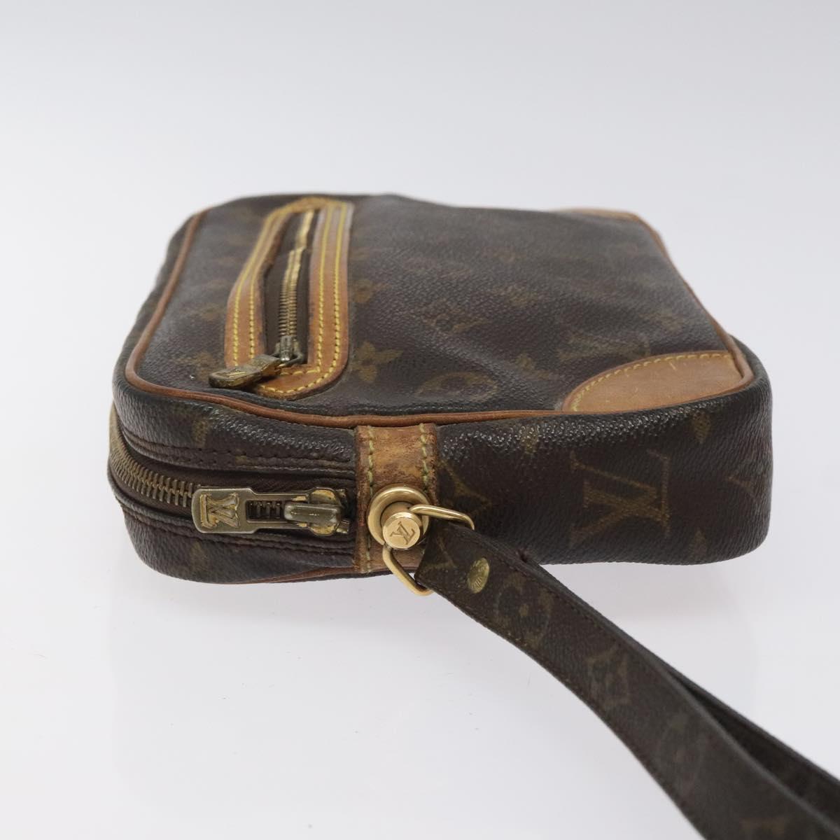 LOUIS VUITTON Monogram Marly Dragonne GM Clutch Bag M51825 LV Auth BA1714