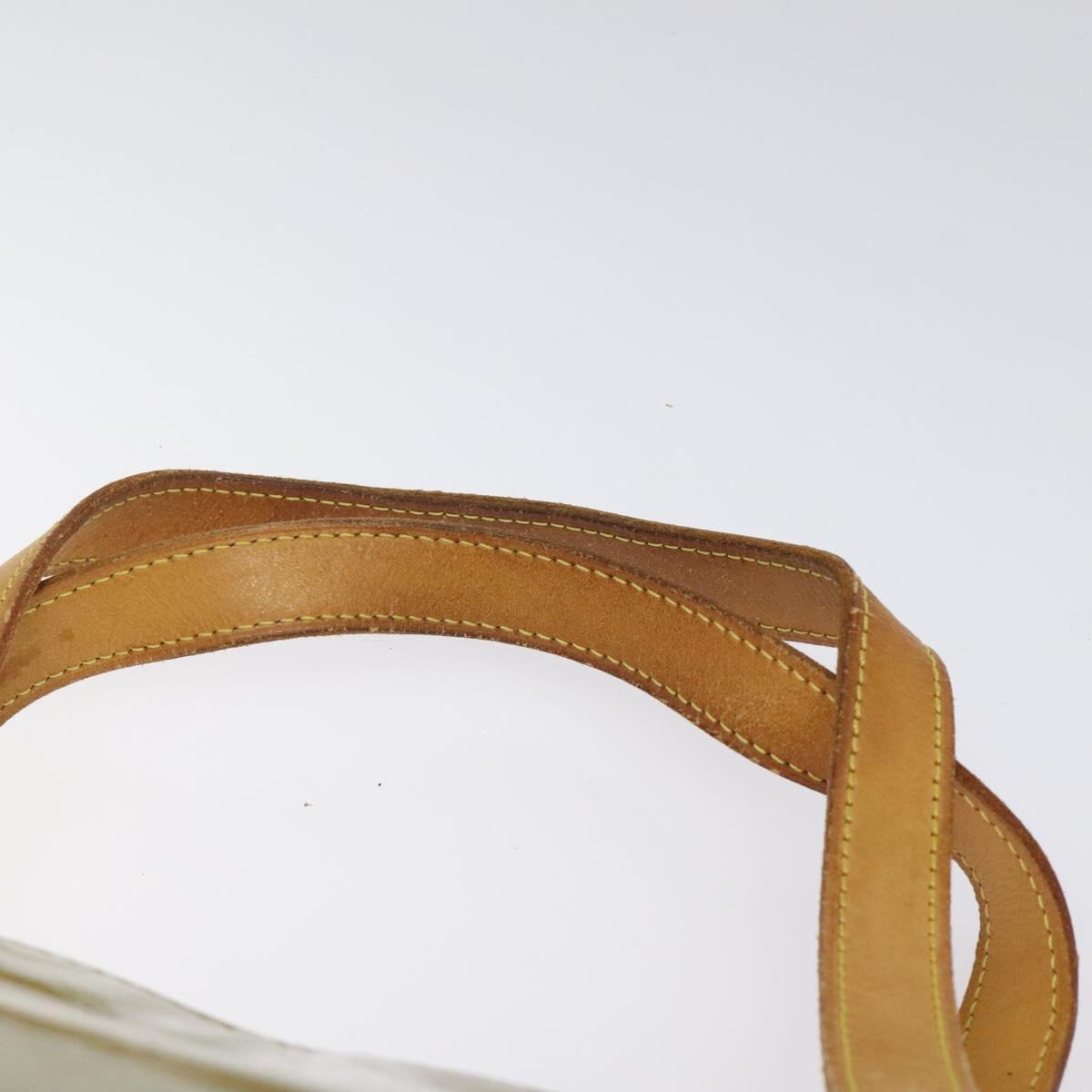 LOUIS VUITTON Monogram Vernis Houston Hand Bag Gris M91053 LV Auth BA1718