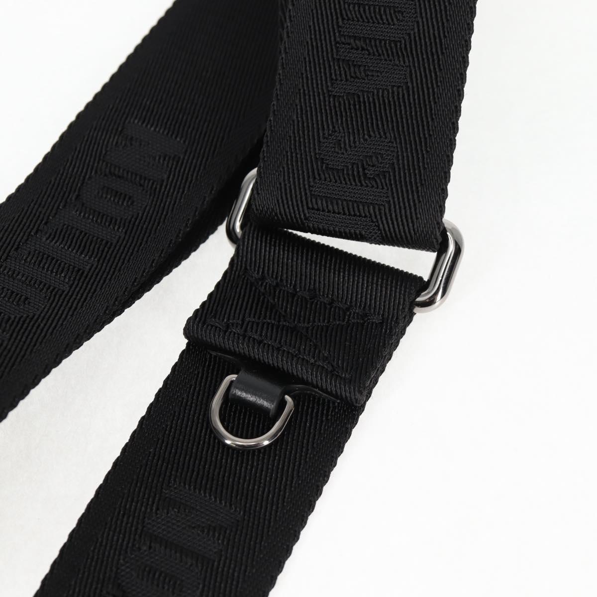 LOUIS VUITTON Monogram Shadow Clutch box Clutch Bag Black M12876 LV Auth BA1720SM