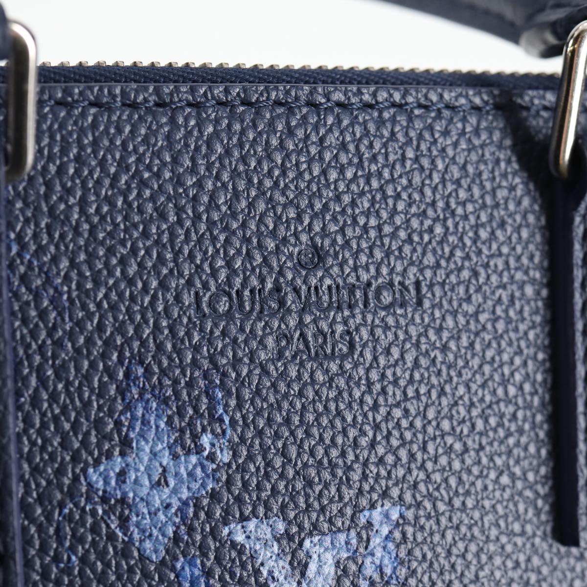 LOUIS VUITTON Monogram Watercolor Sac Plat Messenger Bag M57843 LV Auth BA1721M