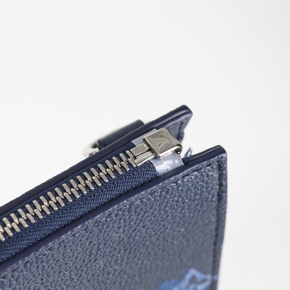 LOUIS VUITTON Monogram Watercolor Sac Plat Messenger Bag M57843 LV Auth BA1721M