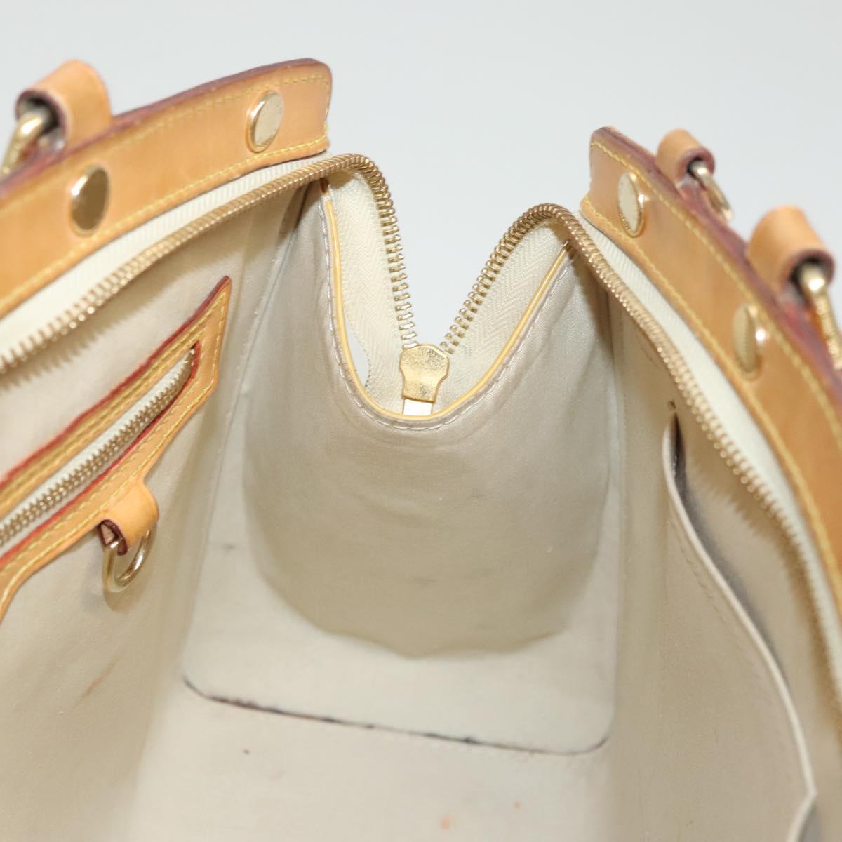 LOUIS VUITTON Monogram Vernis Blair MM Hand Bag 2way Citrin M90108 Auth BA1751