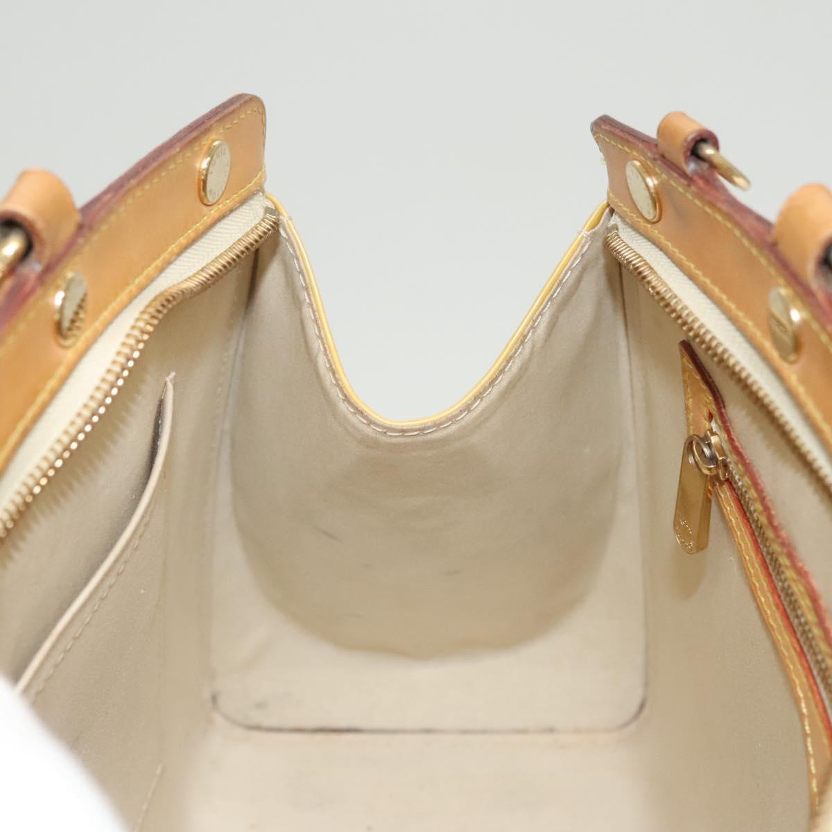 LOUIS VUITTON Monogram Vernis Blair MM Hand Bag 2way Citrin M90108 Auth BA1751