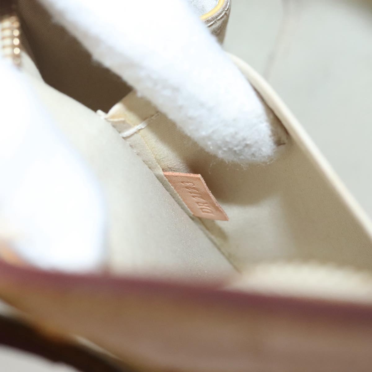 LOUIS VUITTON Monogram Vernis Blair MM Hand Bag 2way Citrin M90108 Auth BA1751