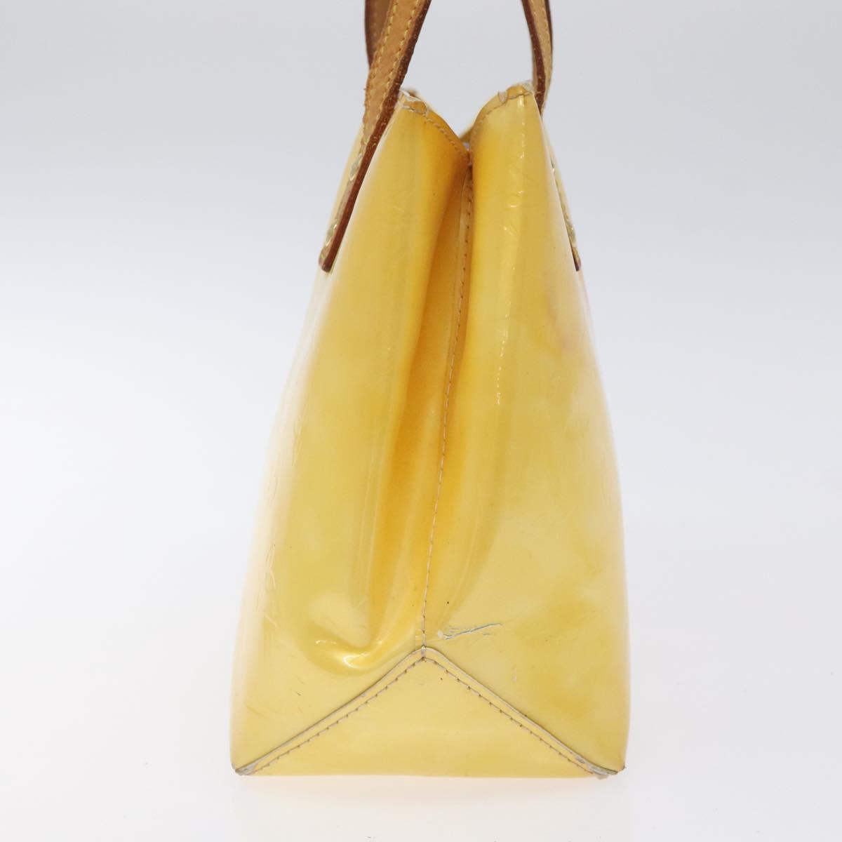 LOUIS VUITTON Monogram Vernis Reade PM Hand Bag Gris M91145 LV Auth BA1770