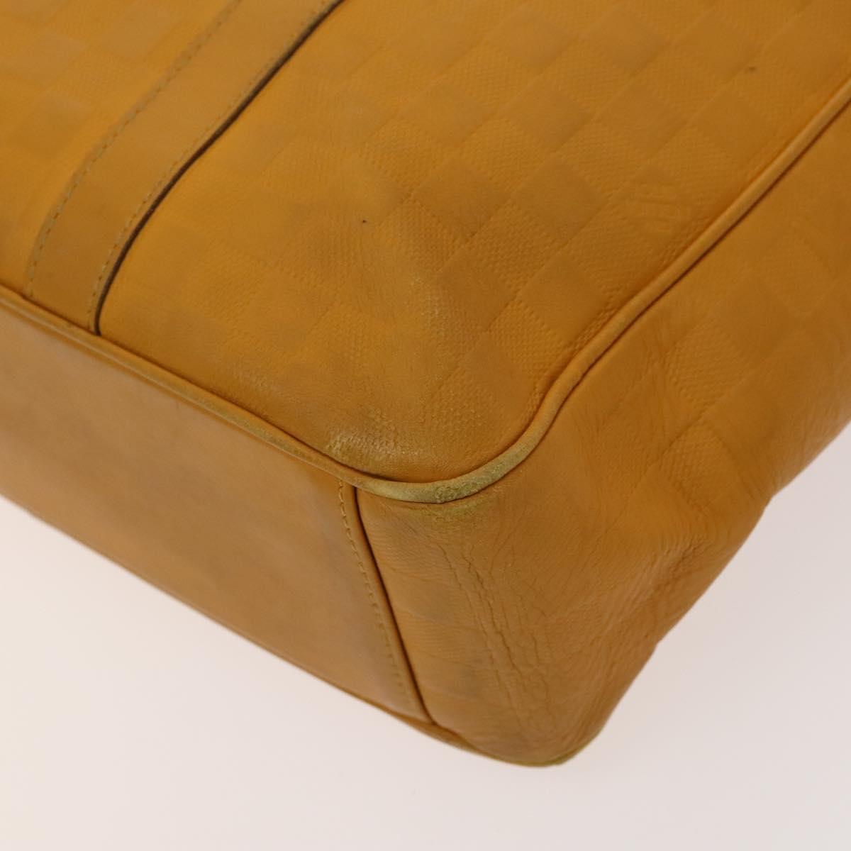 LOUIS VUITTON Damier Infini Neo Tadao Bag 2way Yellow N41228 LV Auth BA1777