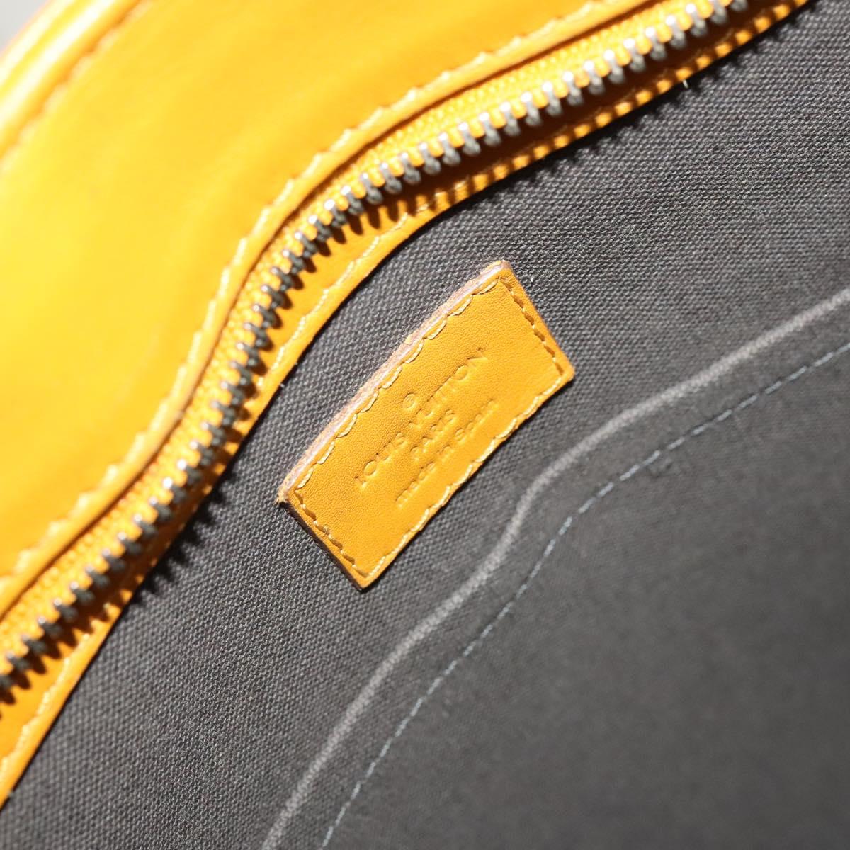 LOUIS VUITTON Damier Infini Neo Tadao Bag 2way Yellow N41228 LV Auth BA1777