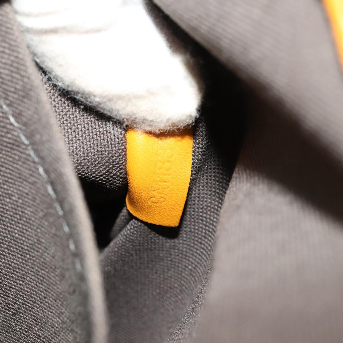 LOUIS VUITTON Damier Infini Neo Tadao Bag 2way Yellow N41228 LV Auth BA1777