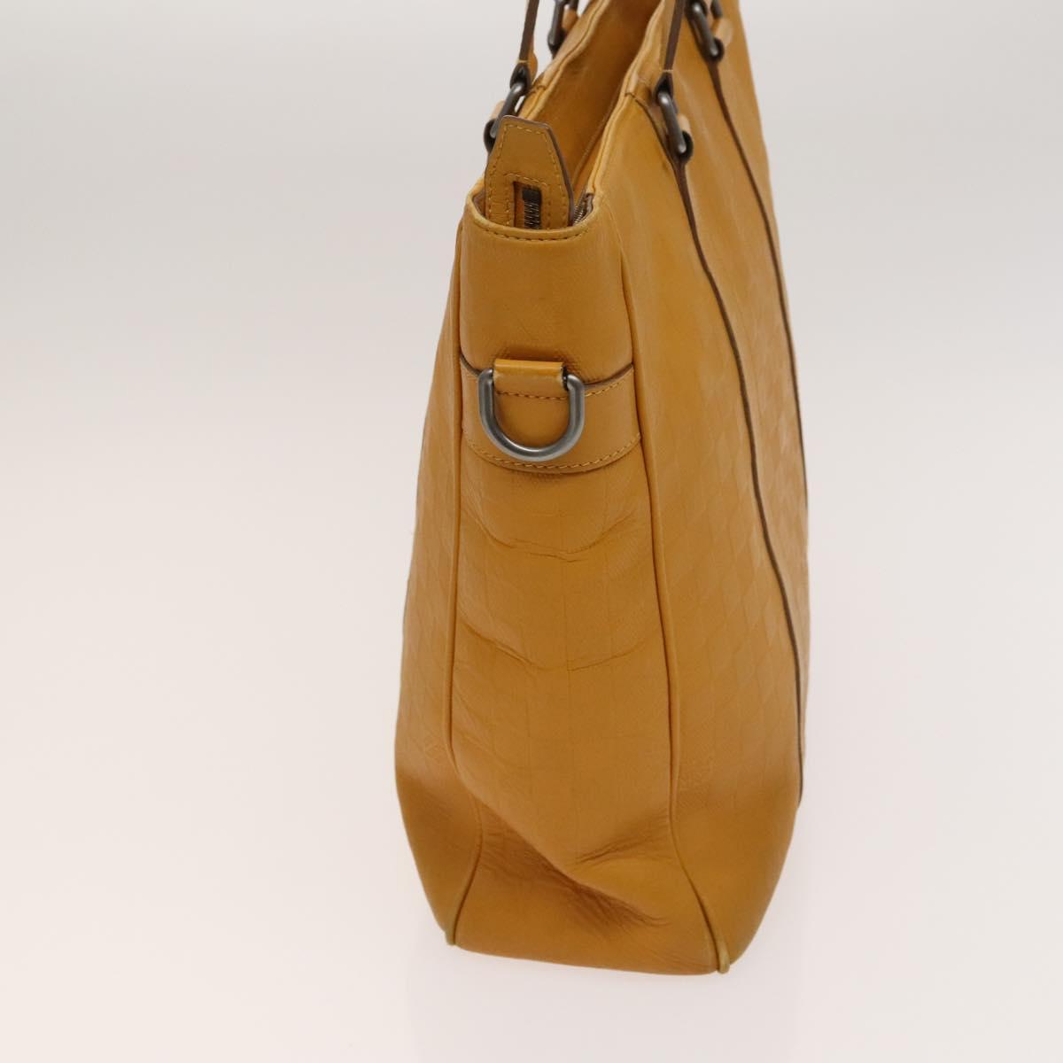 LOUIS VUITTON Damier Infini Neo Tadao Bag 2way Yellow N41228 LV Auth BA1777