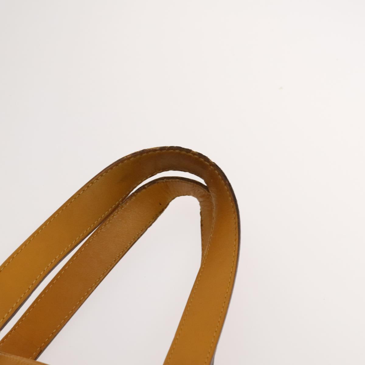 LOUIS VUITTON Damier Infini Neo Tadao Bag 2way Yellow N41228 LV Auth BA1777