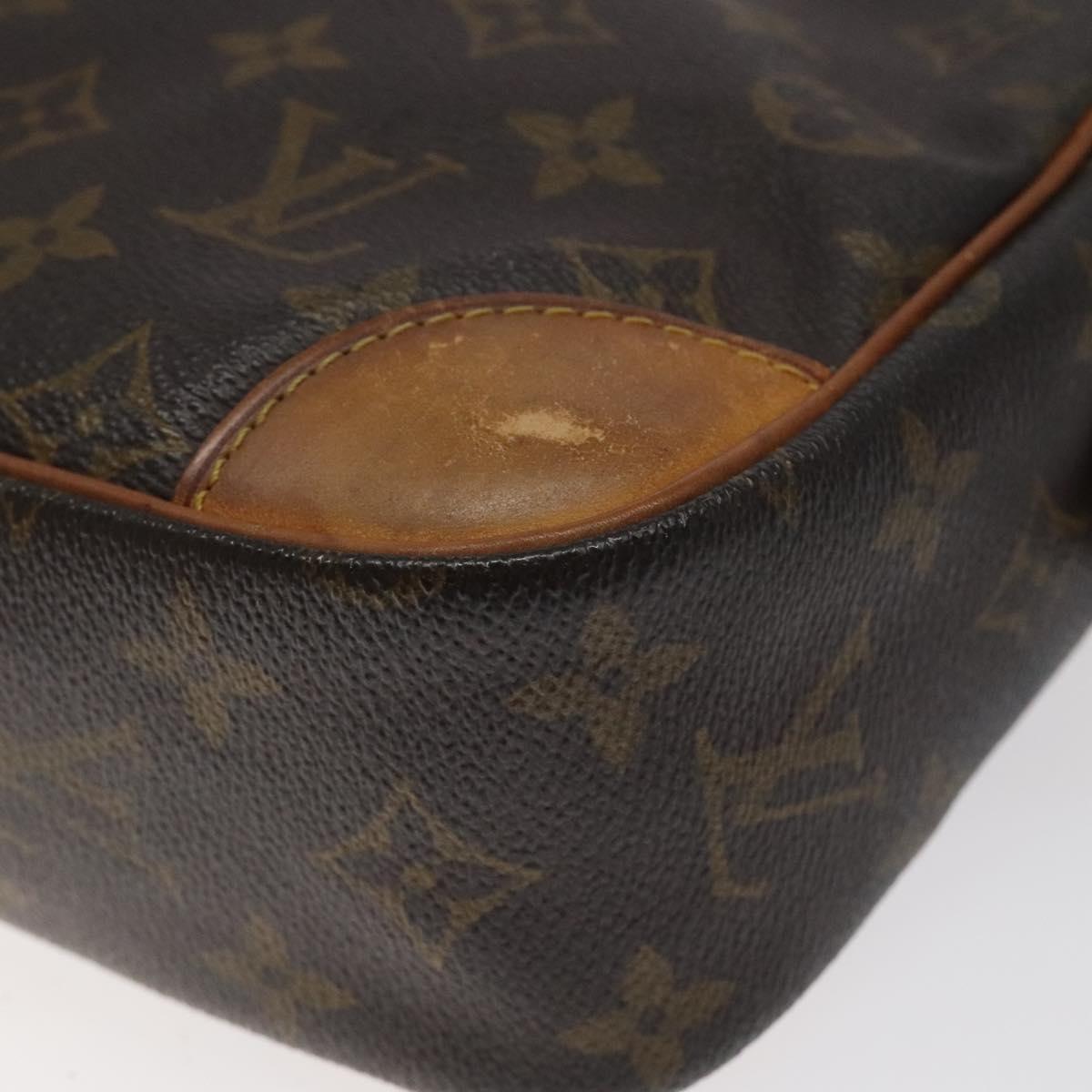 LOUIS VUITTON Monogram Compiegne 28 Clutch Bag M51845 LV Auth BA1787