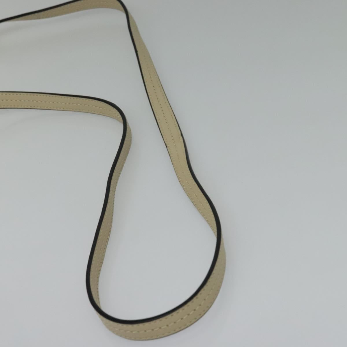Chloe Georgia Shoulder Bag Leather Gold Auth BA1844