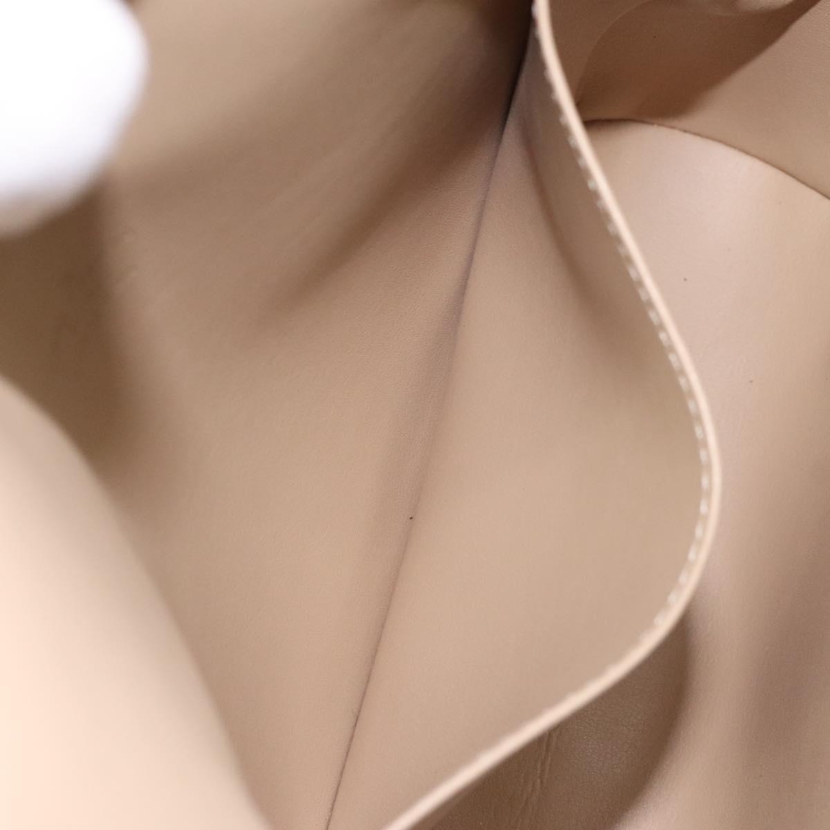 LOUIS VUITTON Monogram Vernis Thompson Street Bag Beige M91301 LV Auth BA1874