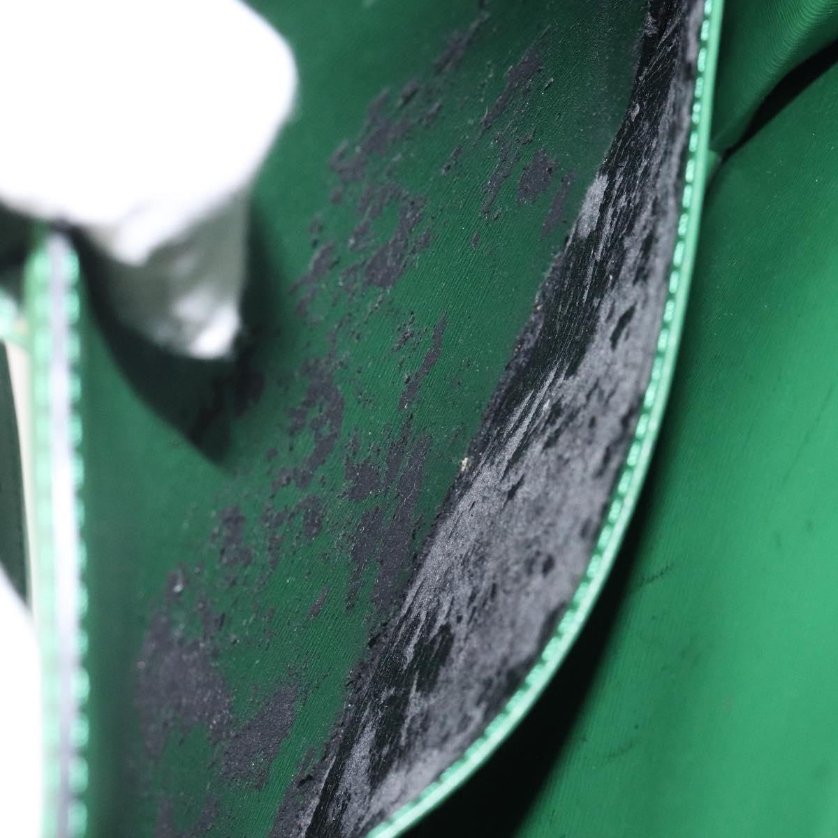 LOUIS VUITTON Epi Capuchin Shoulder Bag Green M52344 LV Auth BA1897