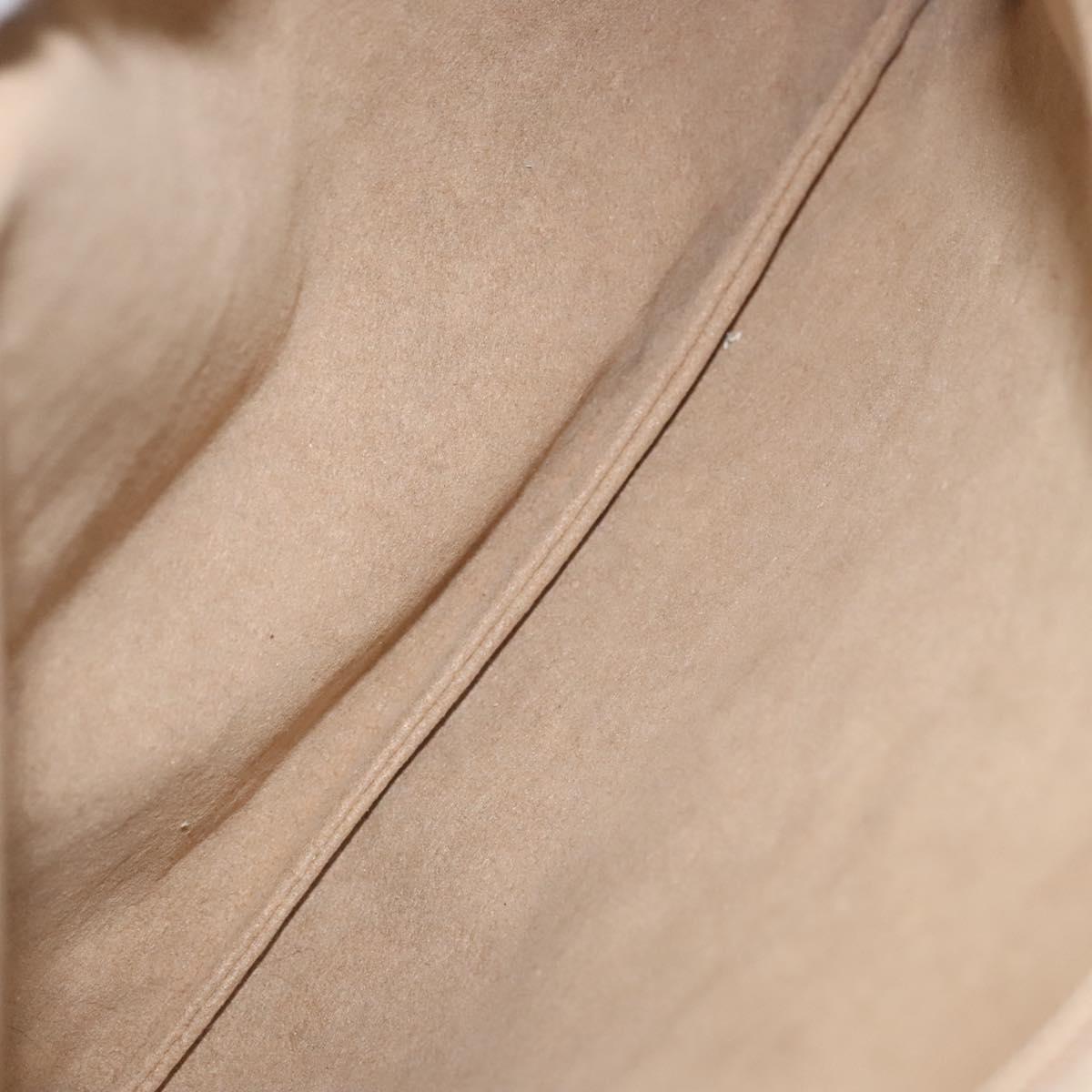 Salvatore Ferragamo Tote Bag Vinyl Brown Auth BA1920