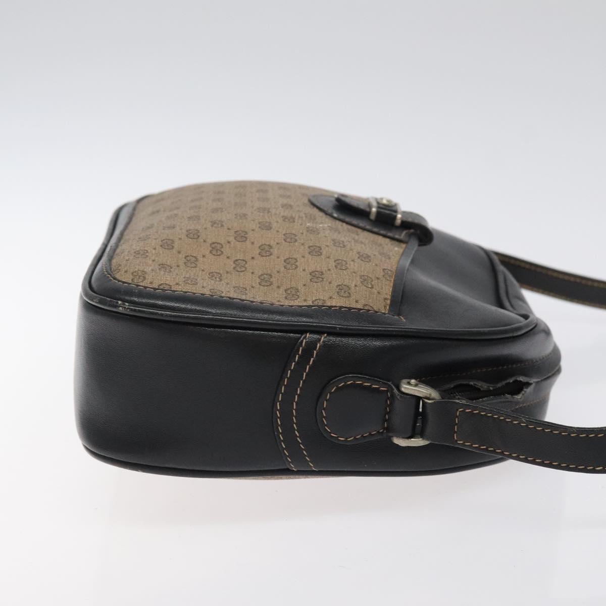 GUCCI Micro GG Supreme Shoulder Bag PVC Brown 001 256 1189 Auth BA1925